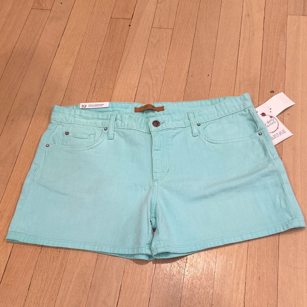 Women's Aqua Shorts JOE’S Jeans Tiffany Blue Shorts 32